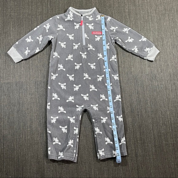 Carter’s Fleece One Piece 18 Mos - Picture 3 of 8